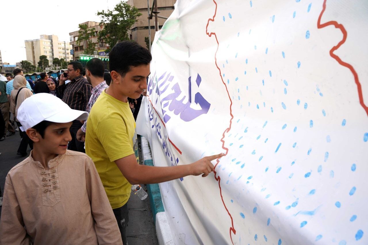 خلیج تاابد فارس؛ ثبت وفاداری امام رضایی‌ها به خلیج‌فارس با ثبت اثر انگشت + تصویر